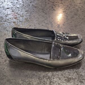 Donald J. Pliner Black Loafers Sleek Flats